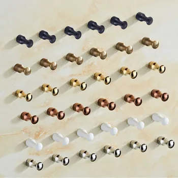 

Hook Antique Brass Wall Clothes Rack Cloth Hook Wall Hook Robe Hook For Bathroom Accessory Hanger Copper Material GS-1002