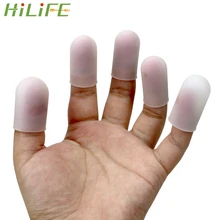 HILIFE кухонный инструмент защита пальцев пищевой силиконовый рукав для пальца 5 шт./компл. нескользящий изоляционный инструмент для барбекю