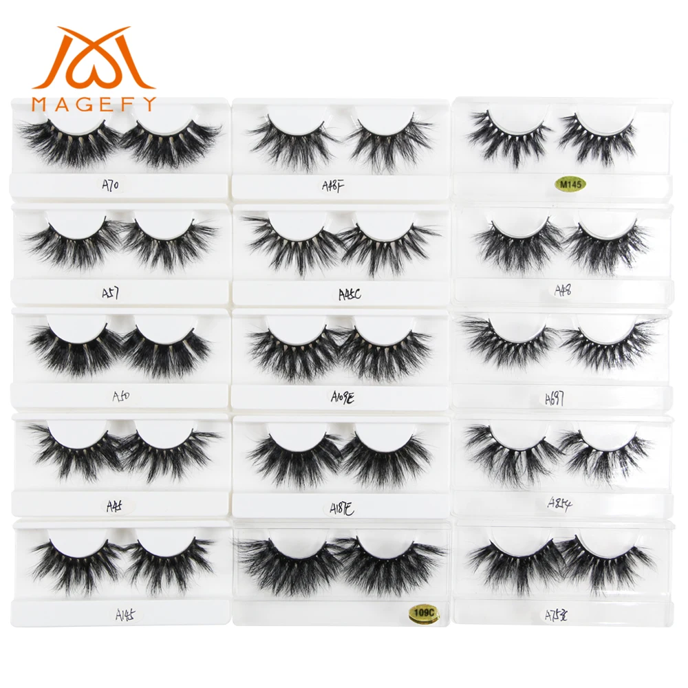 

100 pairs 25mm 3D False Eyelashes Fake Lashes Long Makeup 3D Mink Lashes Eyelash Extension Mink Eyelashes Beauty Makeup