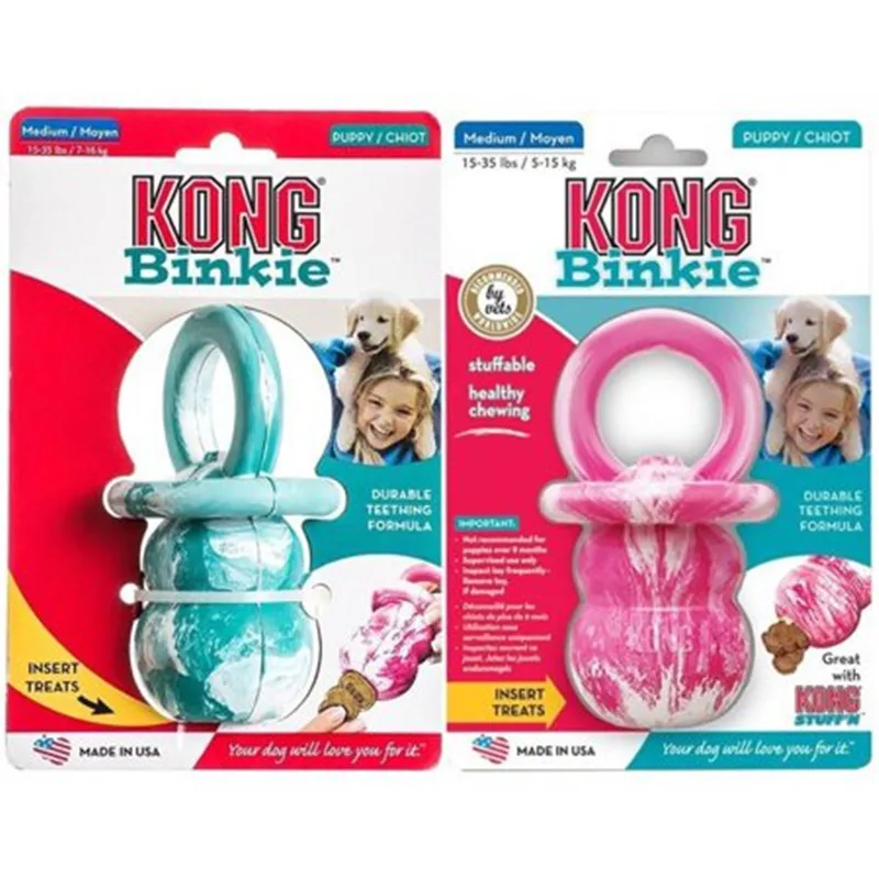 KONG Puppy Binkie цвет варьируется S/M - Цвет: M (7-16kg)