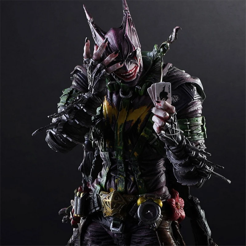 DC COMICS VARIANT PLAY ARTS KAI BATMAN Rogues Gallery The Joker PVC Action Figure Collectible Model