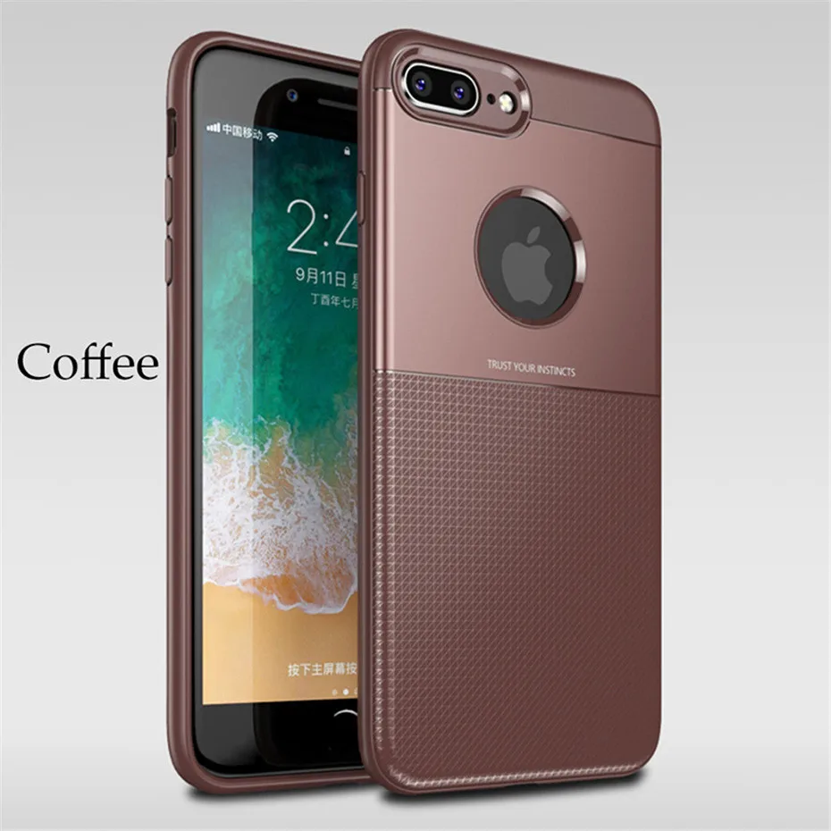 Back Cover For iPhone 7 Case 6 6s Cases Luxury TPU Silicon Scratch Proof Anitiknock Protective Case For iPhone 6 8 7 Plus X Capa (10)