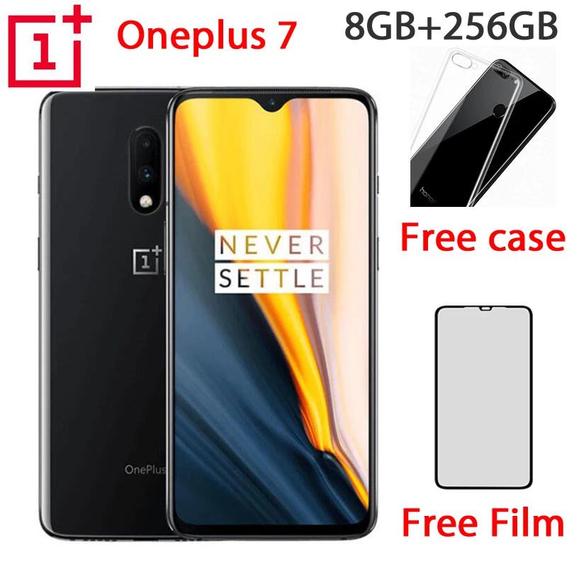 

Global Rom Oneplus 7 8GB RAM 256GB ROM Smartphone Snapdragon 855 6.41 Inch Optic AMOLED Display Fingerprint 48MP Cameras UFS 3.0