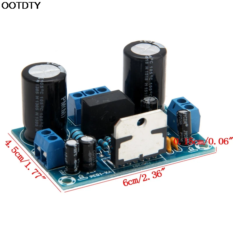 Новый TDA7293 AC 12 50V 100W моно одноканальный цифровой аудио усилитель плата # L060