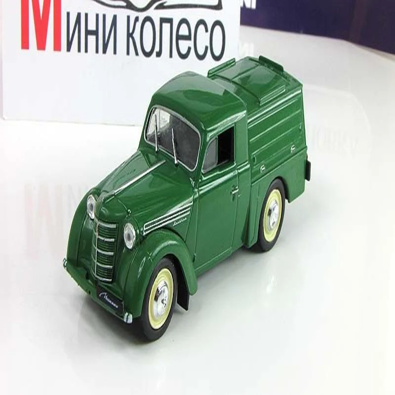 1/43 моделирование Советского Союза Moskvich АПА 7 коллекции классических автомобилей Дисплей модель сплава литья под давлением Винтаж игрушечных автомобилей - Цвет: Зеленый