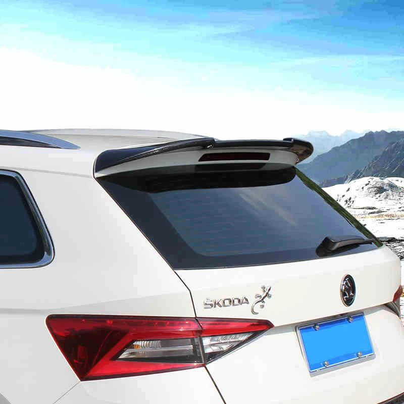 

JIOYNG For SKODA KODIAQ 2017 2018 2019 Rear Wing Spoiler, Trunk Boot Wings Spoilers paint ABS 3m Paste FAST BY EMS