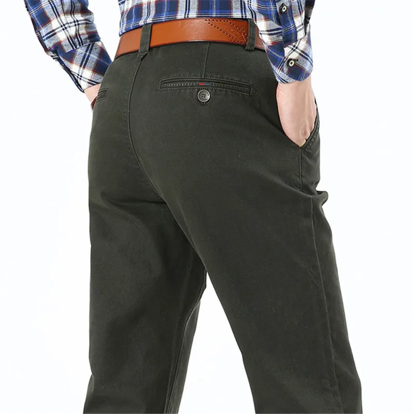 ICPANS Mens Pants Casual Pockets Cotton Cargo Pants Men Black Army Male Trousers Summer Pantalon Ho