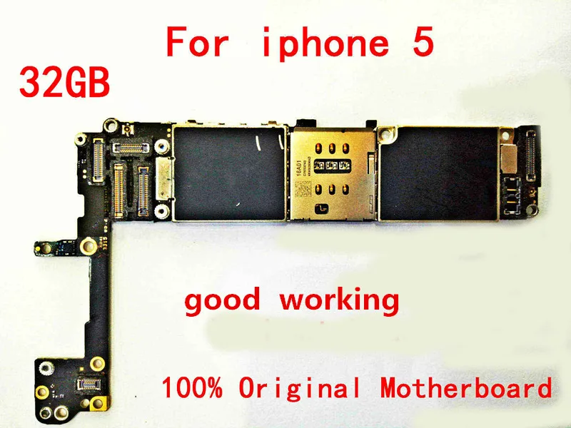 

GIFT+For Original Motherboard for the Apple iPhone 5 32gb 100% working and unlocked Logicboard free shipping +TOOL