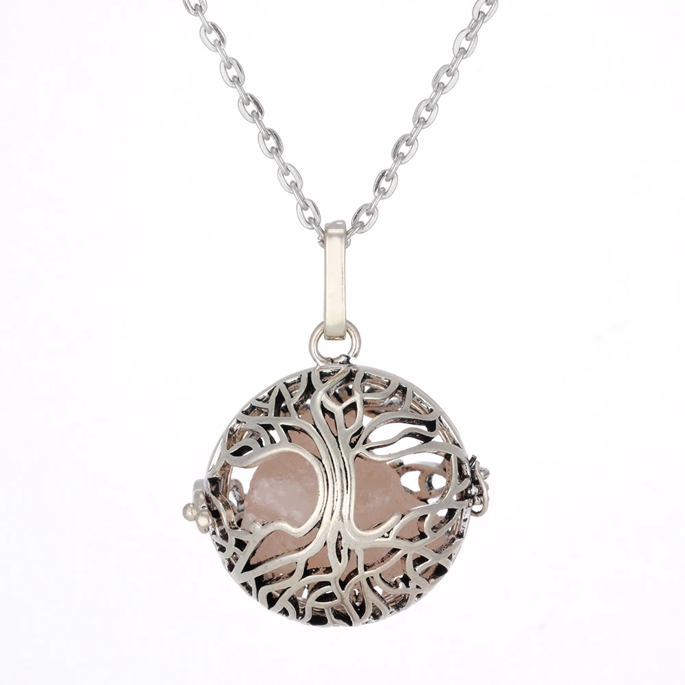 

Himalayan Salt Stone Calm Soothing Relaxing Locket Pendant Necklace
