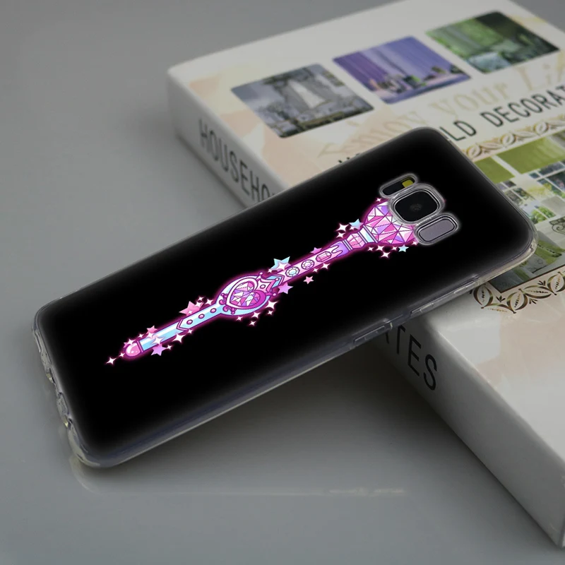Аниме Сейлор Мун волшебная палочка Мягкий силиконовый чехол для samsung Galaxy Note 10 Plus 5 S8 S9 S10 Plus 5G S6 S7 Edge S5 S10e чехол