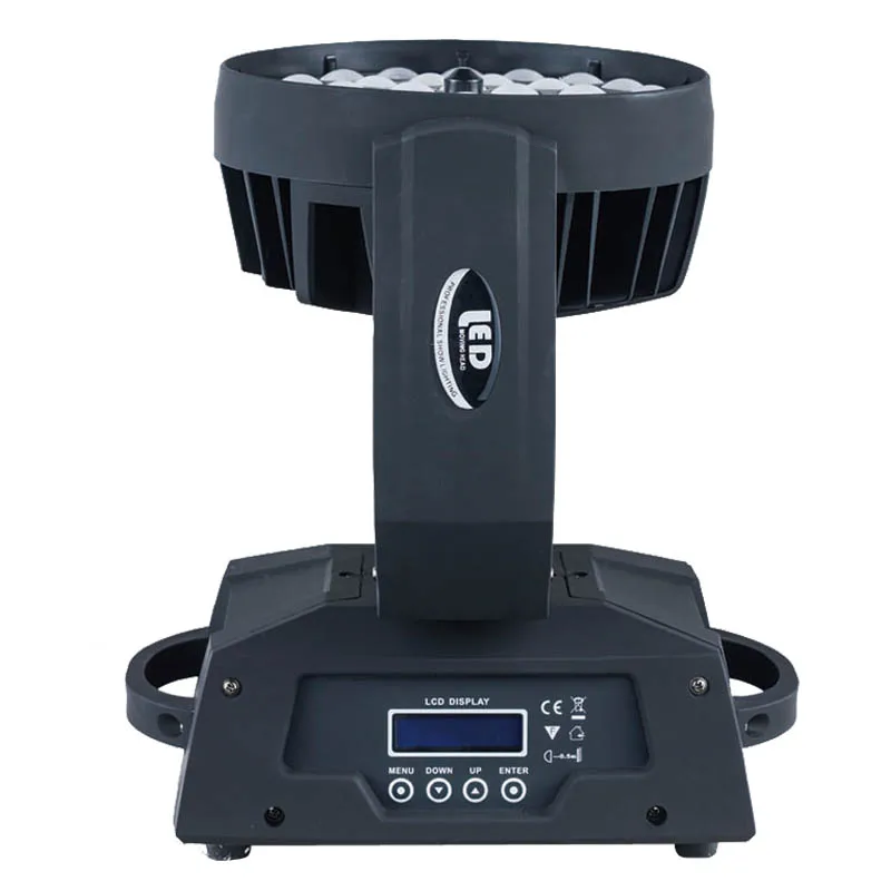 Недорогой светодиодный светильник 36x10 Вт rgbw 4 в 1 Вращающаяся головка zoom wash dmx