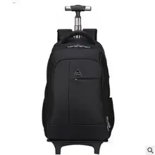 Wo мужские дорожные рюкзаки с колесами, мужские деловые дорожные сумки на колесиках, чемодан на колесиках, Mochila, Оксфорд, сумки на колесиках