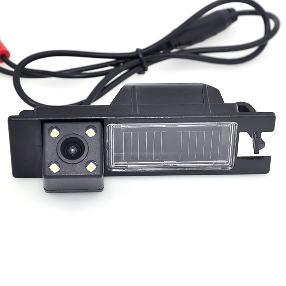 For Opel Astra H J Corsa Meriva Vectra Zafira Insignia FIAT Grande Buick Regal Car CCD Night Vision 4LED Backup Rear View Camera