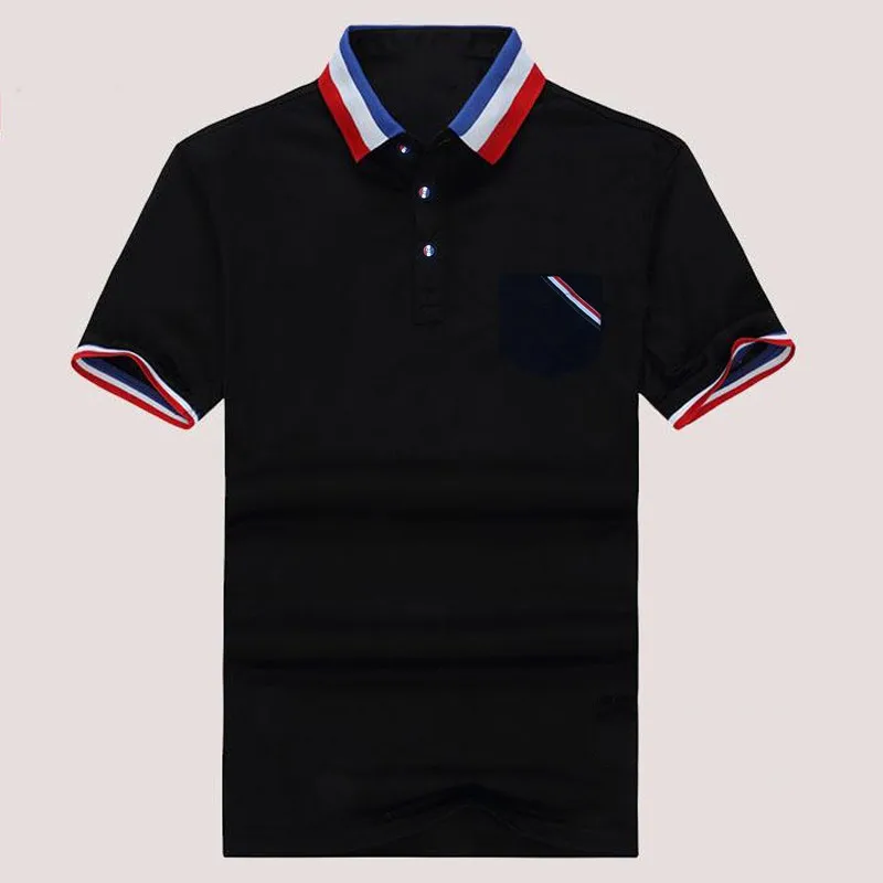 86 Top Quality men T Shirts Fashion turn down collar Printed Casual T