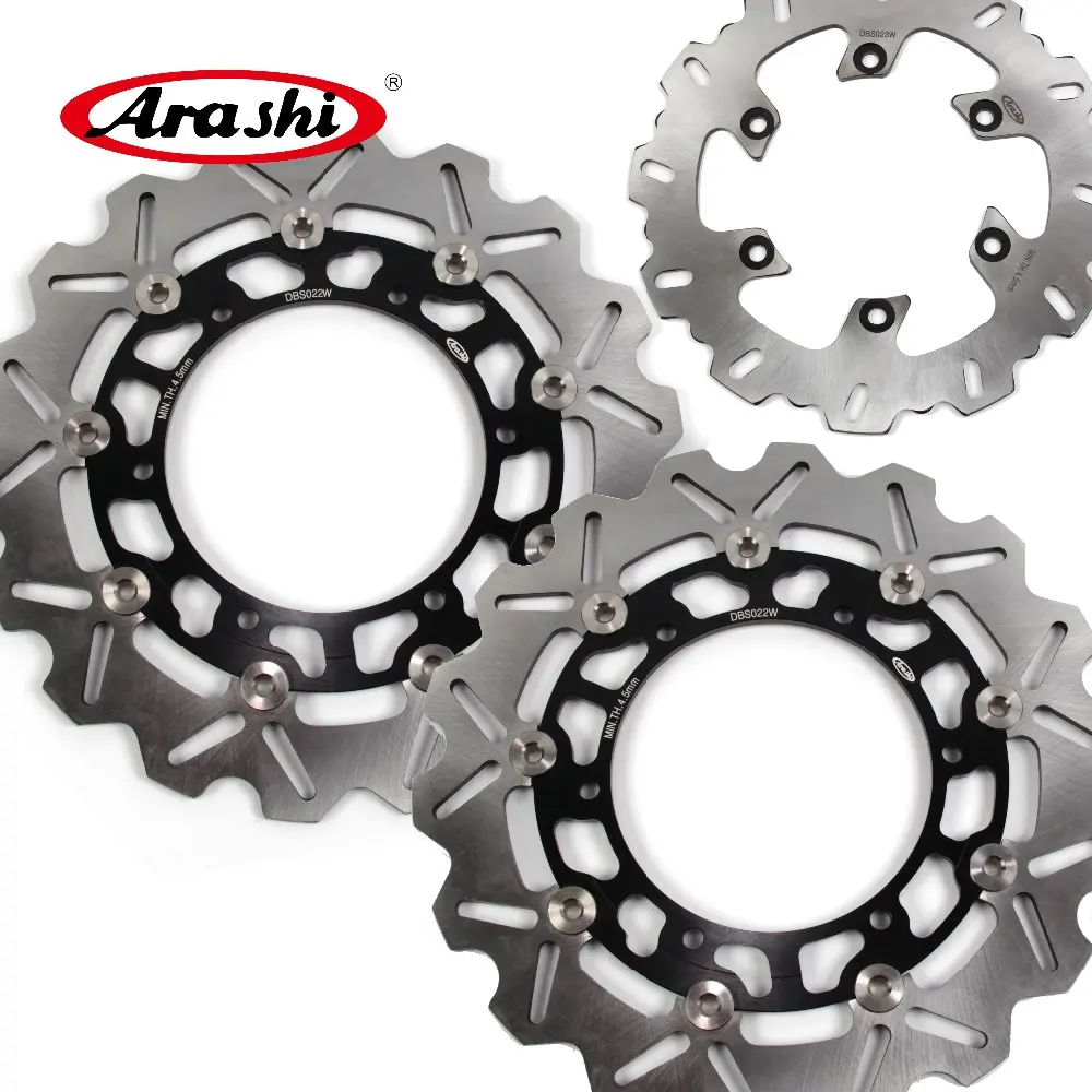 

Arashi 1 Set XJ S DIVERSION 600 1998-2003 CNC Front Rear Brake Disc Rotors For YAMAHA YZF R1 1998-2001
