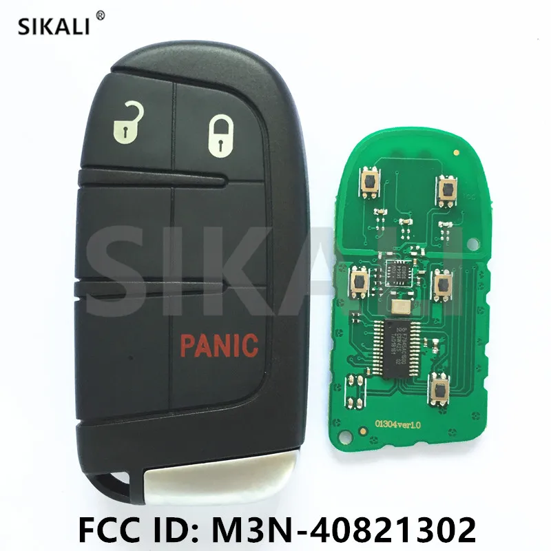 SIKALI умный дистанционный ключ для DODGE/Chrysler/JEEP Grand Cherokee FCC ID M3N 40821302 68143502AB 68143502AC 68143502AA