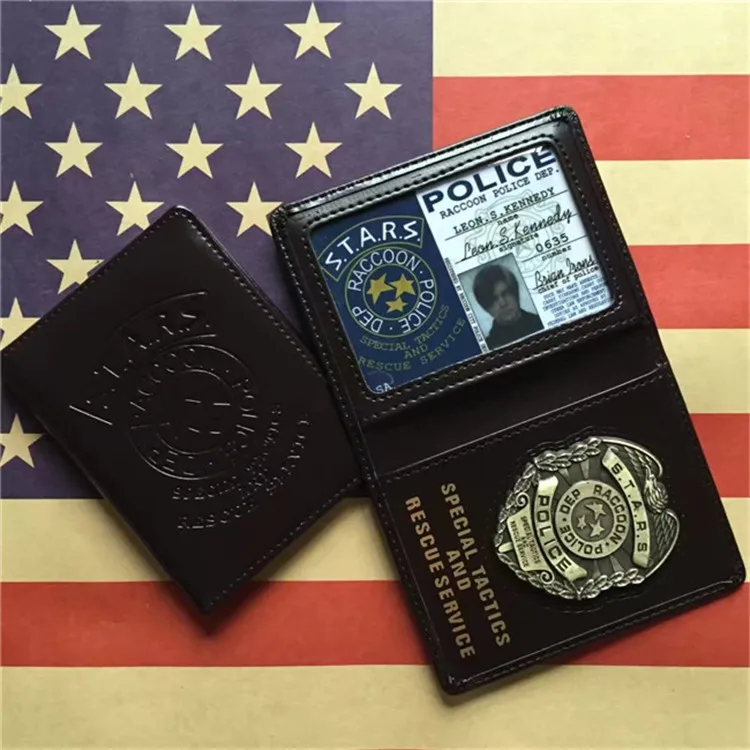 

New 1pcs LA Police SWAT Officer Badges Card ID Cards Holder 1:1 Gift Cosplay Collectionn On Sale 2 Types