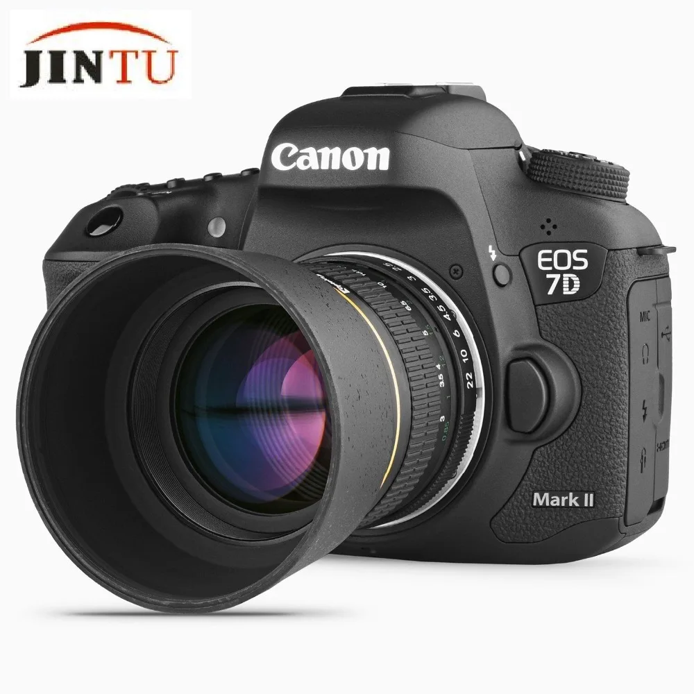 JINTU 85 мм f/1,8 портретный асферический ручной фокус телеобъектив для Canon EOS 650D 750D 700D 550D 600D 80D 70D 60D 60Da 50D