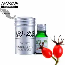 Чистое масло шиповника известный бренд LEOZOE сертификат происхождения Мексика высокое качество ароматерапия Перевозчик эфирное масло шиповника 10 мл