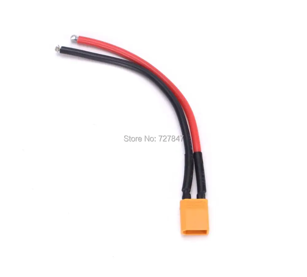 Штепсельная Вилка Amass XT30U XT30 кабель с силиконовым проводом 16AWG 10 см 100 мм для