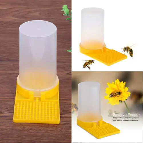 Beekeeping Beehive Water Feeder Bee Drinking Entrance Beekeeper Nest Cup Tool 1x