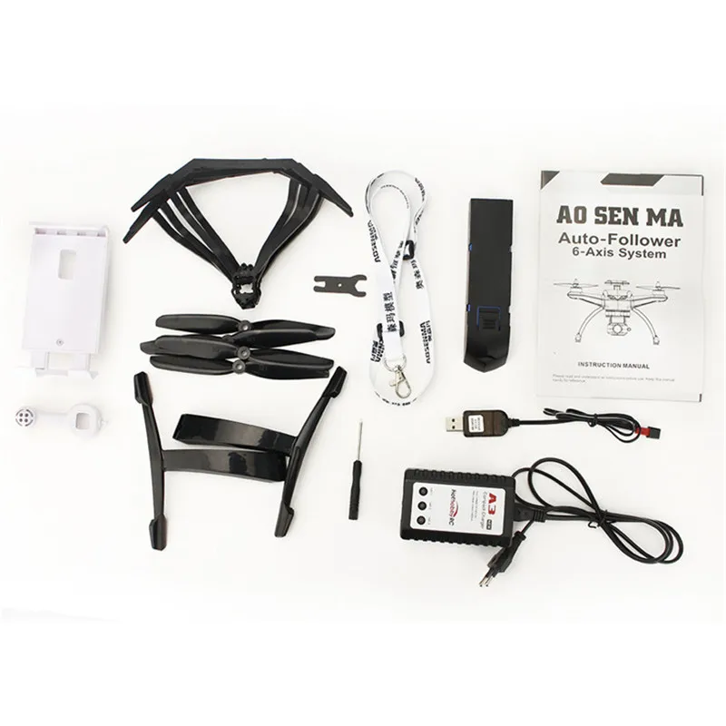 AOSENMA CG035 двойной GPS оптический позиционирование WIFI FPV с 1080P HD камерой RC Дрон