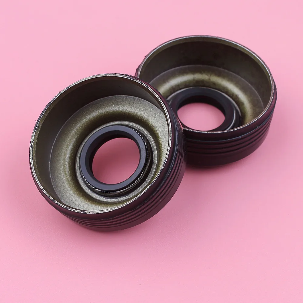 2pcs/lot Crankshaft Crank Oil Seal Set For Husqvarna 340 345 346 346XP 350 351 353 Chainsaw Spare Parts