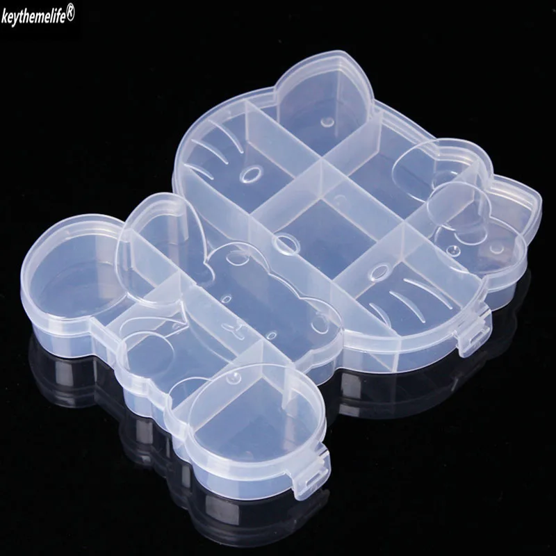 

Hello Kitty Jewelry Storage Box Plastic Case Storage Box Craft Organizer Storage Beads