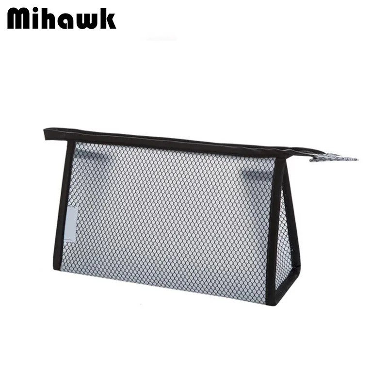 

Mihawk EVA Transparent Mesh Cosmetic Bag Waterproof Makeup Functional Pouch Necessaire Beauty Toiletry Organizer Accessory Stuff