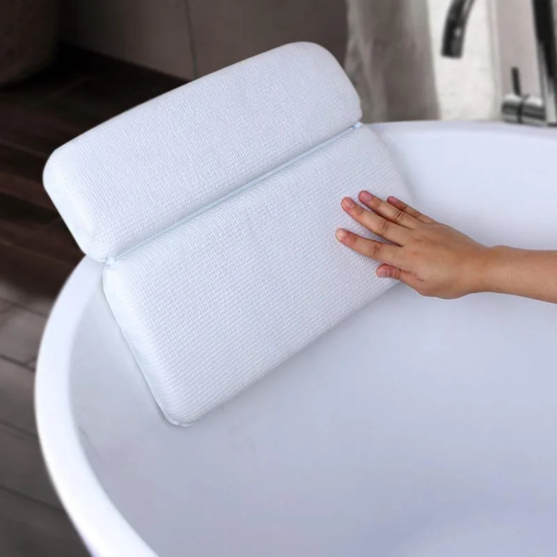 Buy Hot Soft Spa Bath Pillow With Suction Cup Head