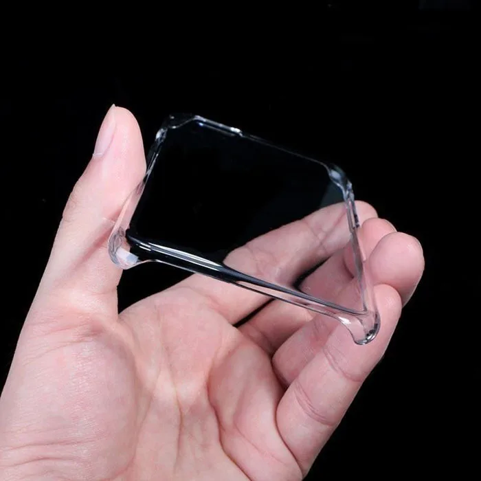 50 шт 0,3 мм ультратонкий, прозрачный жесткий пластиковый чехол для iPhone 6 6s 7 8 Plus 5s SE 4S тонкий прозрачный защитный чехол