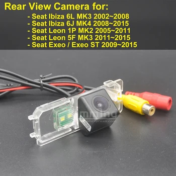 

Car Rear View Camera for SEAT Ibiza 6L MK3 6J MK4 Leon 1P MK2 5F MK3 Exeo Altea Wireless Reversing Parking Backup Camera HD CCD