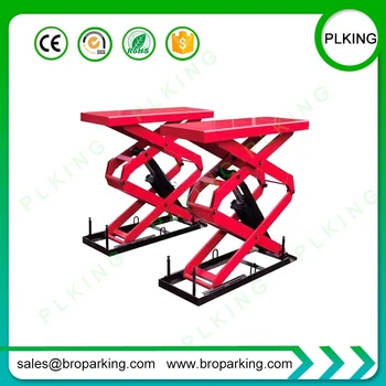 

Good price stationary platform hydraulic car scissor lift CE Approved