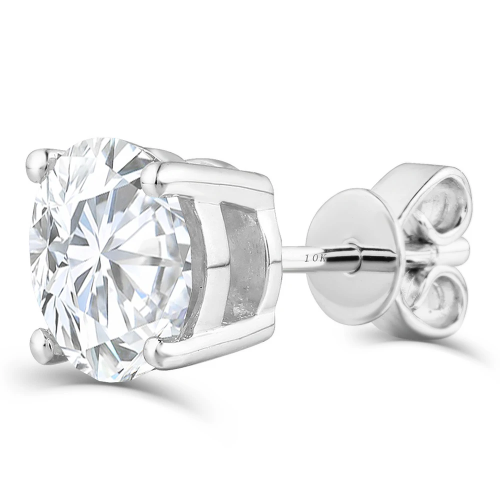 Серьги женские из серебра 925 пробы с эффектом пуш ап 5 мм|stud earrings|earring studs earringsearrings