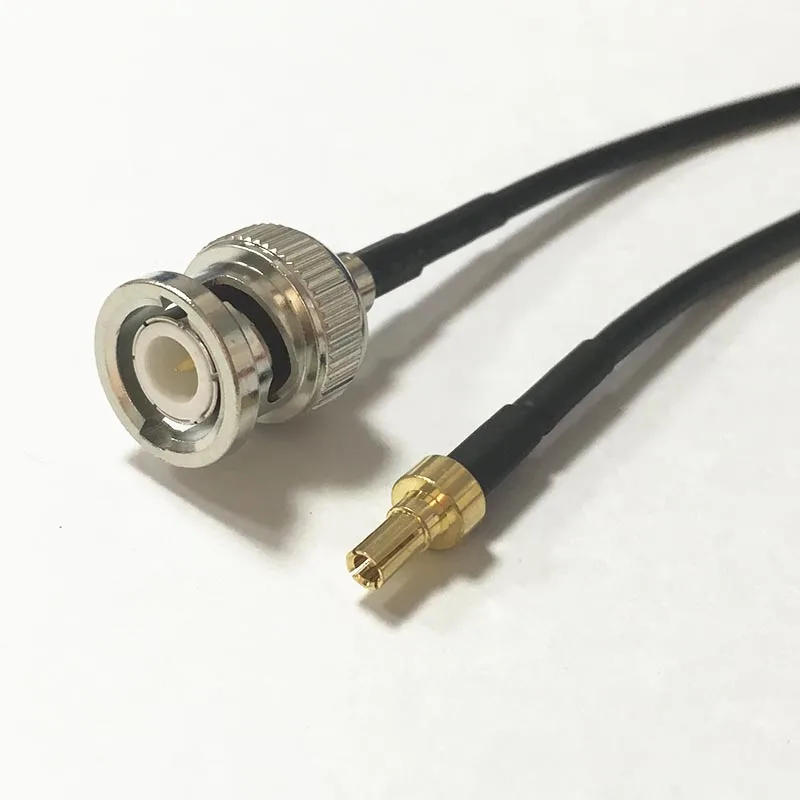 New Wireless Modem Wire BNC Male plug Switch CRC9 Male Plug Connector