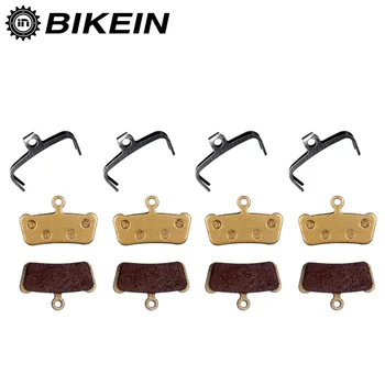 

BIKEIN - 4 Pairs Bicycle Disc Brake Pads For SRAM Guide RSC/RS/R Avid XO E7 E9 Trail 4 Pistions MTB Bike Hydraulic Brake Shoes