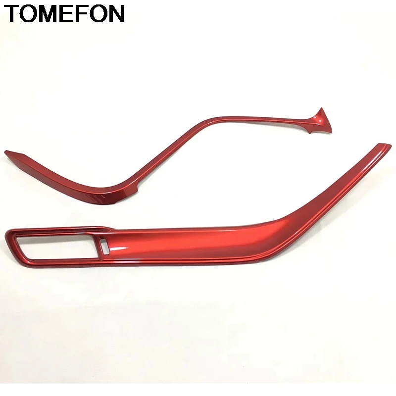 TOMEFON для Toyota Camry XV70 2017 2018 LHD центральная консоль Декоративная полоса крышка