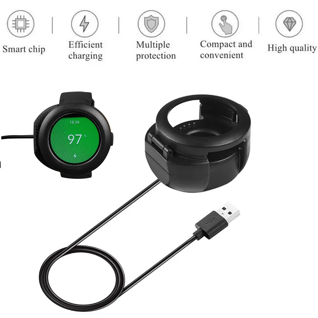 

For Huami Amazfit Verge Youth Watch A1808 Smart Watch Replacement USB Chargers Charging Dock Cables