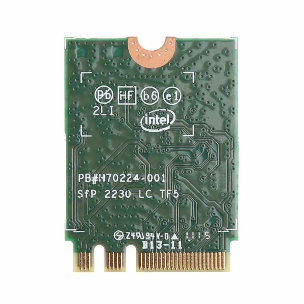 Двухдиапазонный 2,4+ 5 ГГц 867 м Bluetooth V4.2 NGFF M.2 WLAN Wifi модуль беспроводной карты для Intel 8260 AC DELL 8260NGW DP/N 08XJ1T