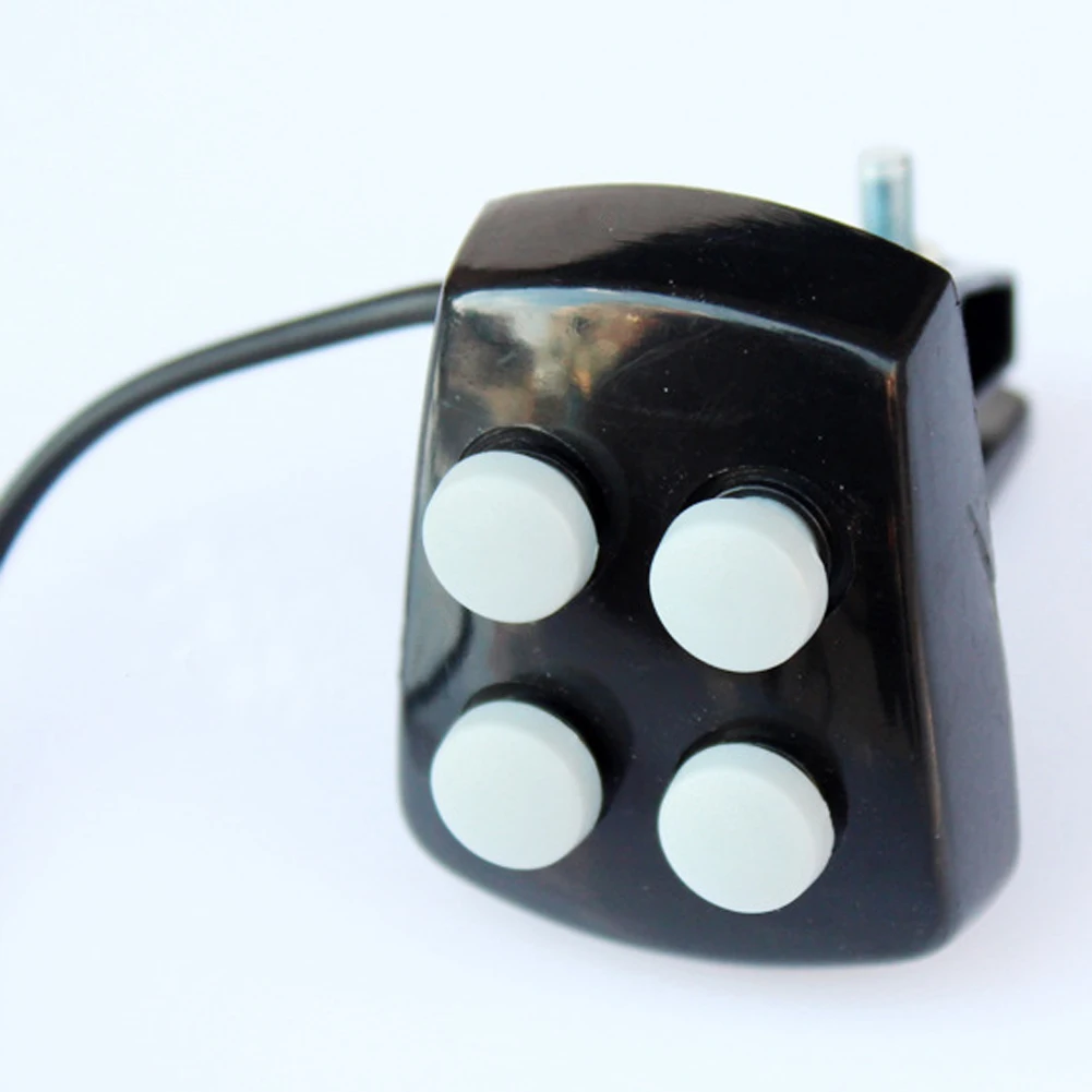 6 LED Bike Police Front Light Warning Siren Cycling Electric Horn Bell 4 Tones Bicycle Lamp Electronic Horn Riding Accessories
