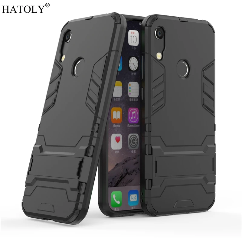 

Cover Huawei Y6 2019 Case Rubber Robot Armor Shell Hard PC Back Phone Cover for Huawei Y6 2019 Case for Huawei Y6 2019 Honor 8A