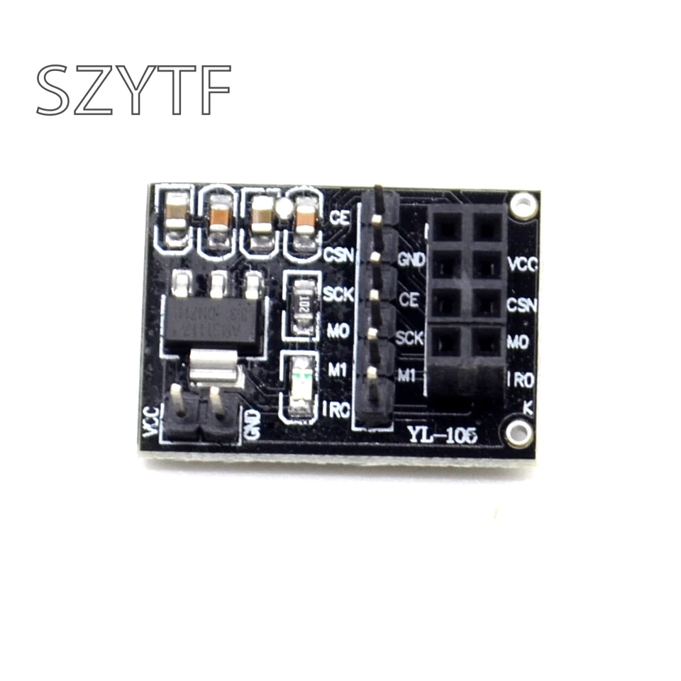 Wireless Transceive module 5PCS Socket Adapter plate Board f 10 Pin NRF24L01