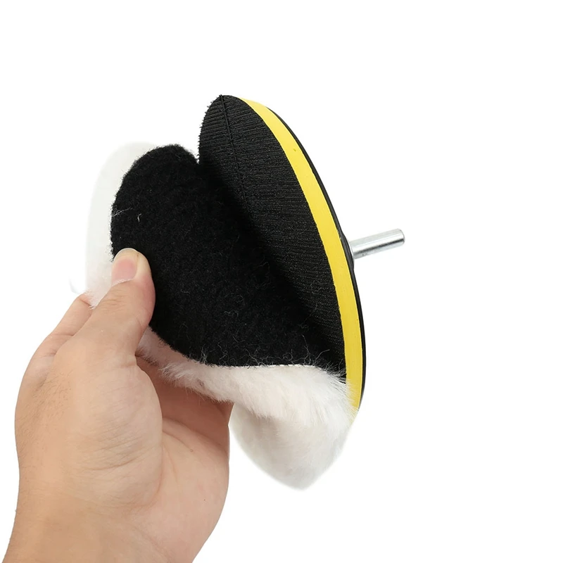 9 Pcs/Set 6 Inch Car Polishing Pad Set Buffing Sponge Polish Auto Sponge Waxing Pads Drill Set Kit For Car Polisher Wheel Wax