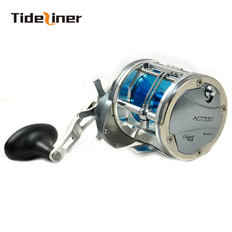 

bait Casting Drum reel 6.2:1 3BB+1RB ACT320-340 baitcasting jigging fishing reels sea saltwater fishing reels Trolling Boat reel