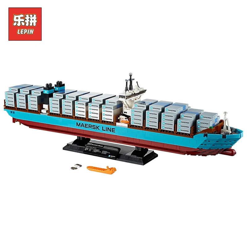 

Stock DHL Lepin Sets 22002 1518Pcs Technic Series Maersk Container Model Building Kits Blocks Bricks Educational Toys Gift 10241