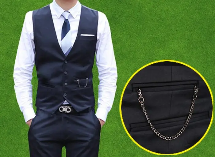 Mens suit vest Slim fit waistcoat black navy vest chalecos chaleco font b hombre b font