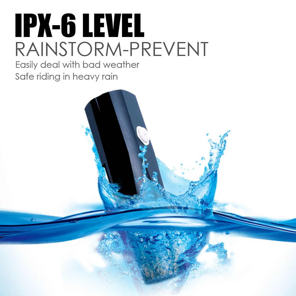 Discount T6 Bike Headlight 800 Lumen Bicycle Front Light 18650 USB Rechargeable Replaceable Lantern For Cycling Flashlight Lamp 1