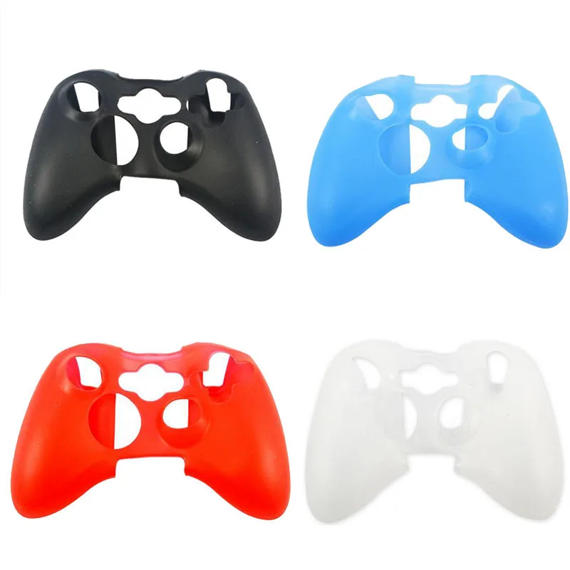 

Silicone Soft Rubber Protective Gamepad Joypad Cover Case For Microsoft Xbox 360 xbox360 Controller Body Protector Skin Shell