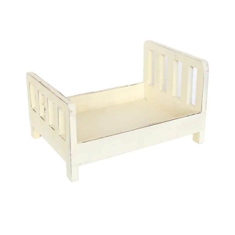 Wood Baby Bed Newborn Baby bed photography props Vintage ...