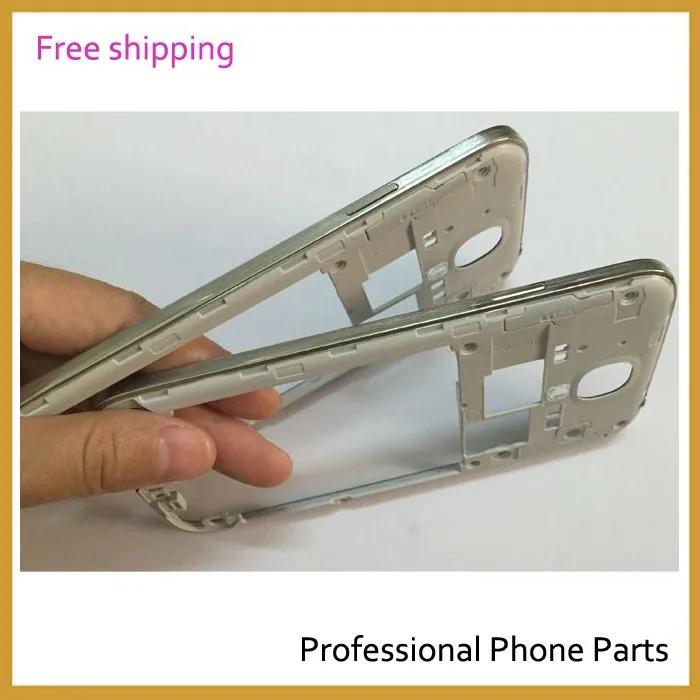 

New625 Rear Housing Middle Frame Bezel Case Cover For Samsung Galaxy S4 i9500 i9505 i337 Housing +Side Button